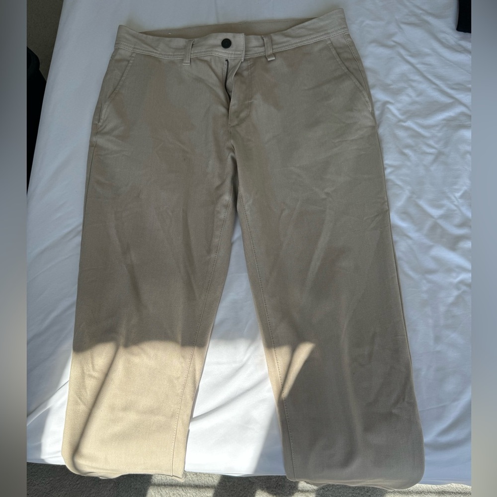 Zara mens khaki pants